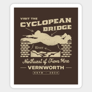 Cyclopean Bridge Emblem Magnet